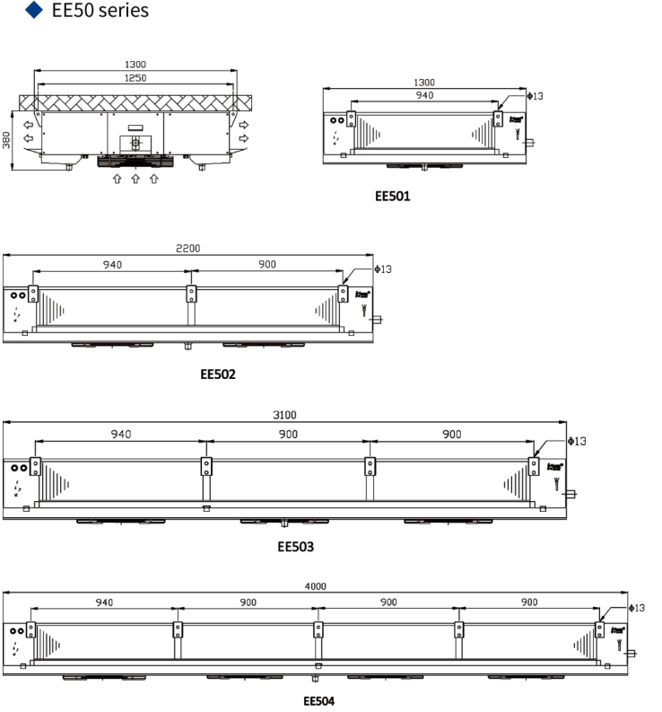 EE Series Commercial Double-Side Air Cooler