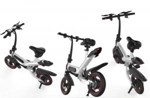 Buy cheap Intelligent Mini Aluminum Folding Electric Bike 36V 10AH For Men And Women product