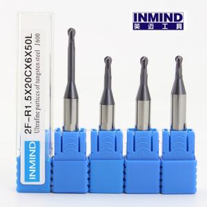 Buy cheap TIALN SiN AlTiN Coated Solid Carbide End Mill Cutter For Milling Machine Tools product