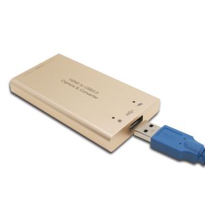 Driverless USB Capture Card For Webcasting 1920x1080P60 Video Streaming