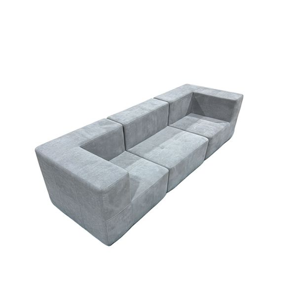Vacuum Pack Sectional Couches Luxury Living Room White Cloud Sofa Modular Compressed Sofa Set Furniture