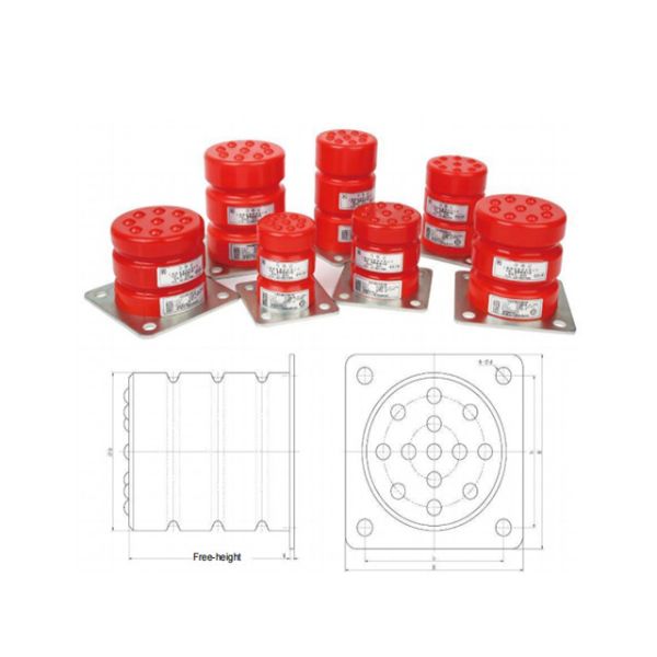 Polyurethane Elevator Buffer Lift Device Elevator Parts Supplier