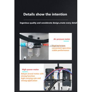 Custom Spindle Height Bottle Capping Machine EU Standard Automatic Screw Capping