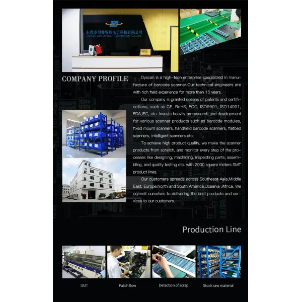 DYscan DI9010C-2D Wearable Bluetooth Barcode Scanner for Logistics