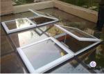 Waterproof Top Hung / Awning Aluminium Glass Windows , Residential Aluminum