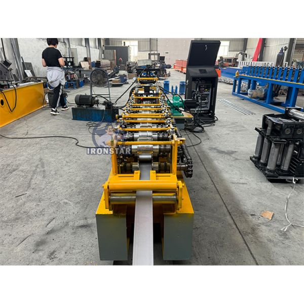 “J Channel Bracket Roll Forming Machine Galvanized Steel Construction Bracket Making Machine for Kazakhstan Building Export from Tianjin Port”