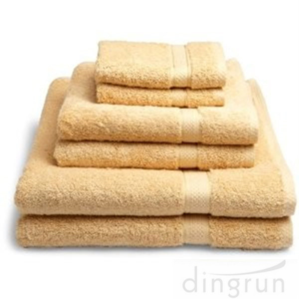 Dry Fast Absorbent Bath Towels Set For Home / Hotel No Fading , No Pilling