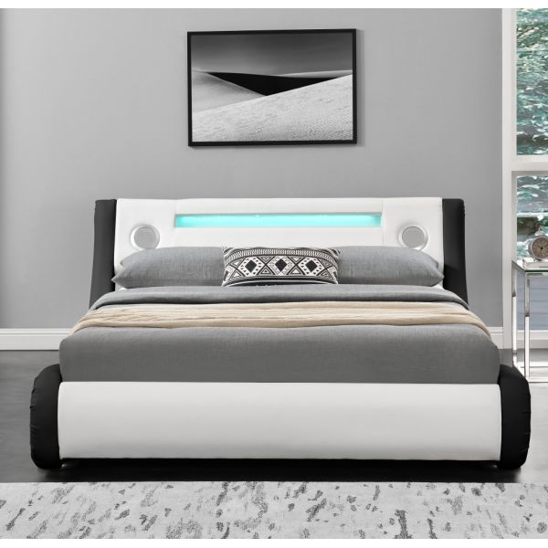 LED 4ft Platform Bed Frame