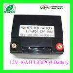 12V 40AH Lithium Iron Electric Golf Trolley Batteries For Golf Trolley /cart