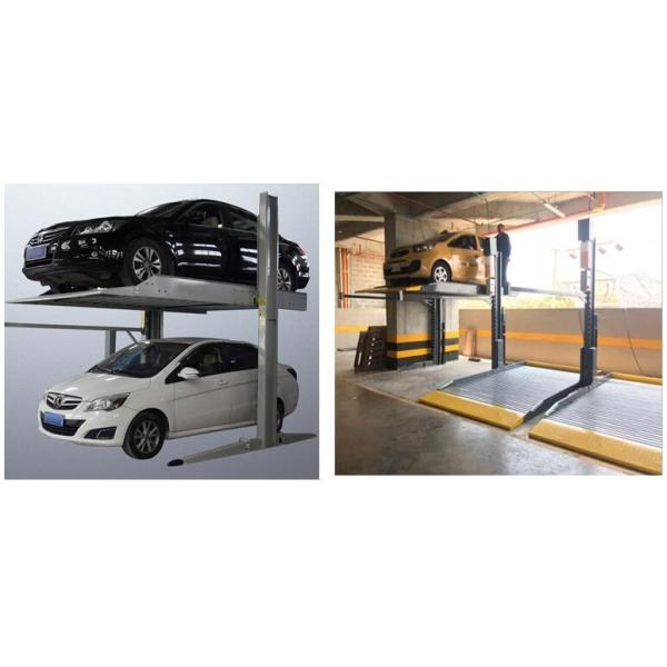 Two Post Commercial Parking Lifts PJS Two Level Car Parking System