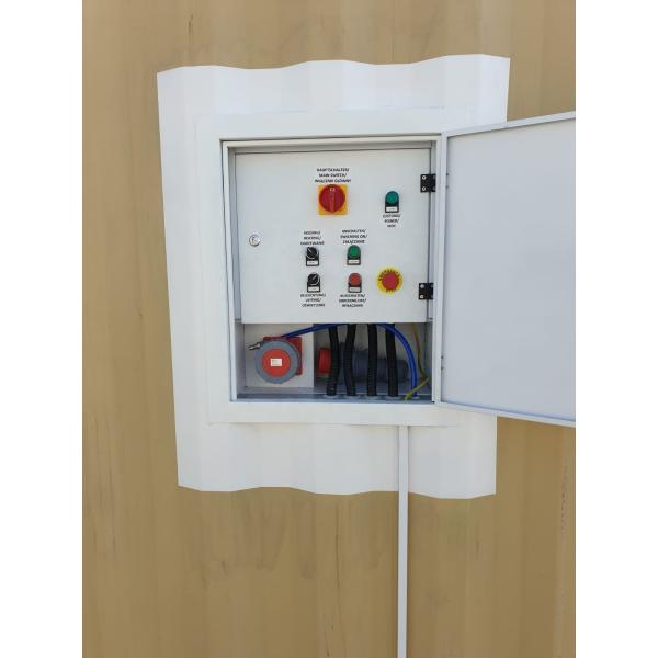 Customizable Electric Mobile Container Spray Booth Container Paint Booth For Flexible Maintenance