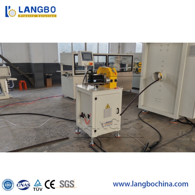 HDPE Pipe Production Machine with Vacuum Calibration for Large Diameter Water Pipes and Water Cooling Tank