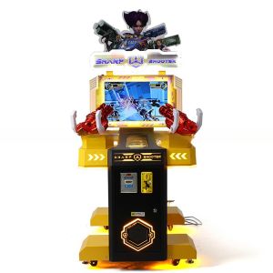 Buy cheap Double Players Shooter Arcade Machine 1500w Gun Arcade Cabinet product