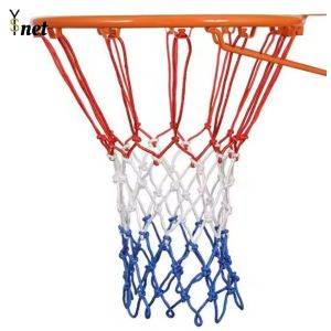 Factory Custom 8 Loop Mini Basketball Net Red, White and Blue Oem 21inch