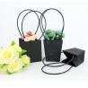 Buy cheap Waterproof Flower Packaging Carry Kraft Paper Bag With Plastic Handle from wholesalers