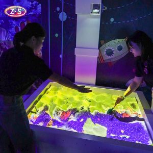 Dynamic Interactive Sand Display Interactive Projection Sand Table Technology