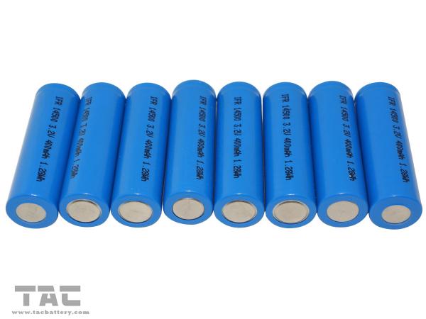 3.2V LiFePO4 Battery 14500 500mAh Power Type for Grid Stabilization Energy Storage Systems