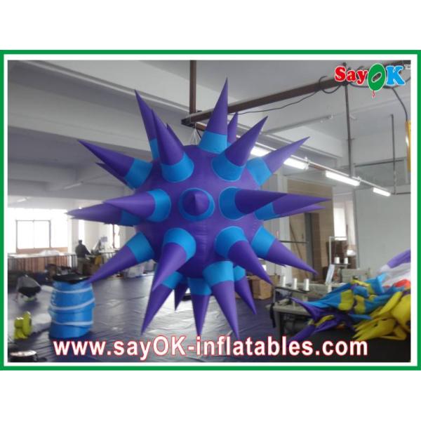 Diameter 2m Inflatable Light Decoration For Party Multiple Colours