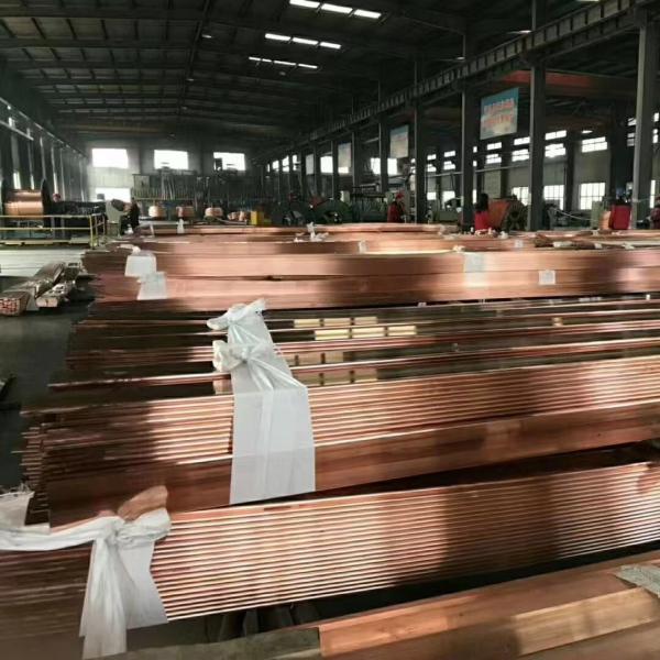 Electrolytic Tough Pitch ETP Copper C11000 / C110 / Alloy 110 Copper Flat Bar