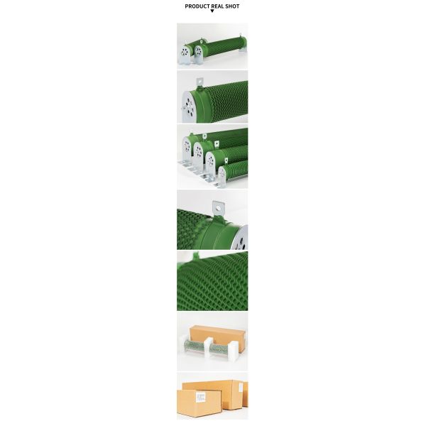 2000W High Power Ceramic Resistor 8 Ohm Resistance Ceramic Composition Fixed Wirewound
