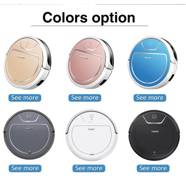 High Suction Automatic Carpet Cleaner Robot Remote Control With Mopping Function