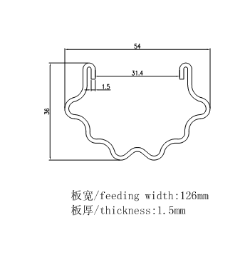 Galvanized Steel Vineyard Post Making Machine Efficiency Roll Forming Machine Gearbox Drive