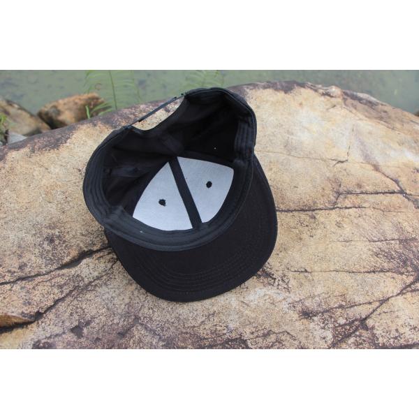Solid Plain Snapback Baseball Caps Custom Hip Hop Flat Bill 7 Hole Plastic Closure