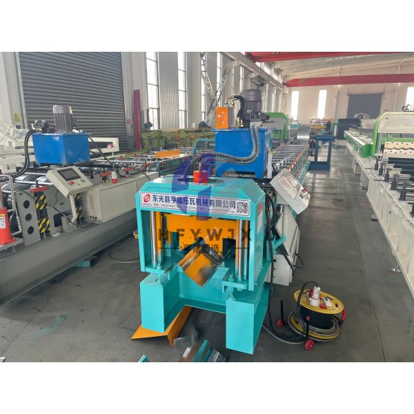 Fully Automatic 300 Ridge Tile Machine with 18 Rows Forming Stations and PLC Control System