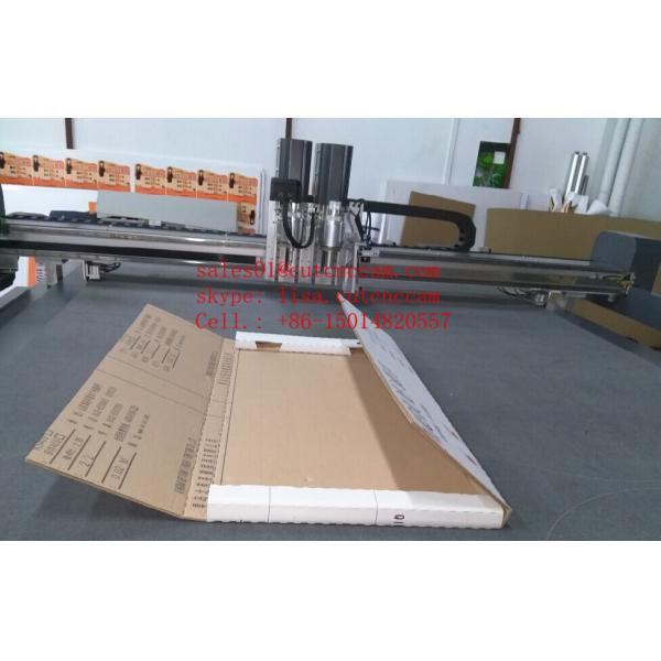 Quality Customized Packaging Board Pattern Vibrating Knife Sample Cutting Machine for sale