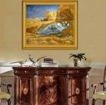 Custom Vincent Van Gogh Oil Paintings Reproduction La Sieste For Coffee Stores
