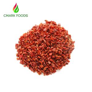 Buy cheap HACCP Standard Red Dried Bell Pepper / Sweet Pepper Flakes Delicious For Food product