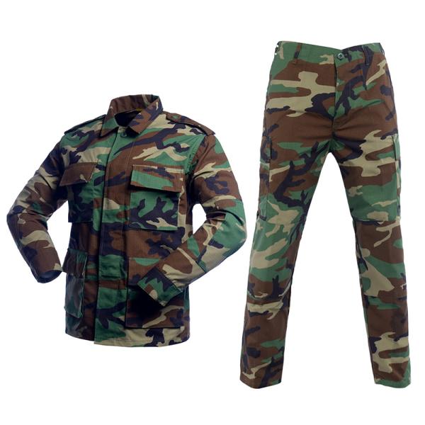 Customized BDU desert shirts for Outdoor Training in Polyester/cotton blend material