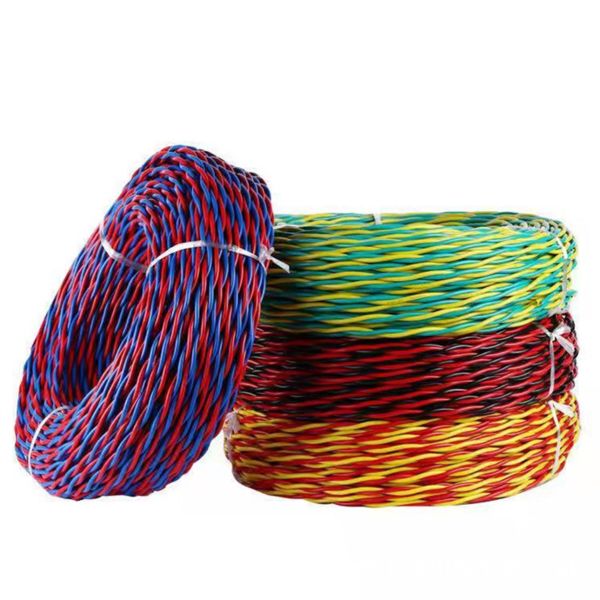 RVS copper core PVC insulated twisted pair flexible wire
