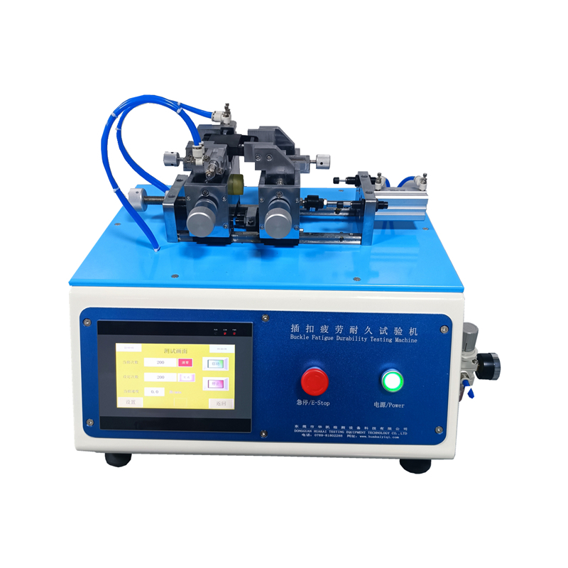 Plastic Insert Durability Test Machine Touch Screen Controlled Plastic Buckle