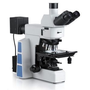 Buy cheap Trinocular Dark Field Microscope Optical Camera 50X Objective DIC Metallurgical product