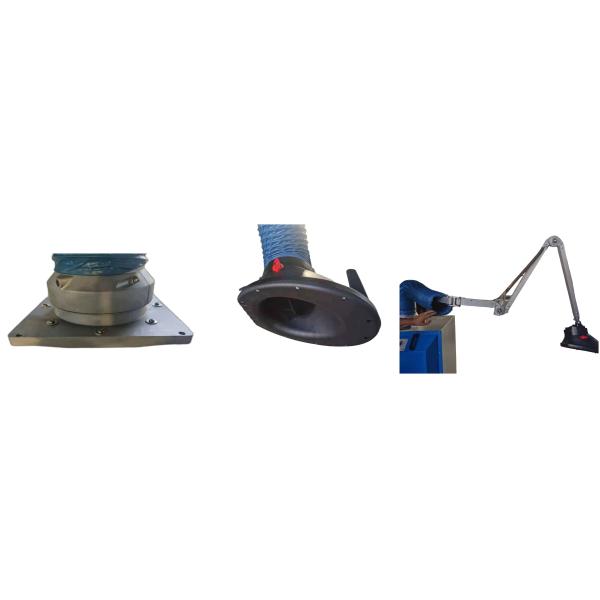 Semi Auto Weld Smoke Eater Portable Welding Fume Extraction System With Accessories