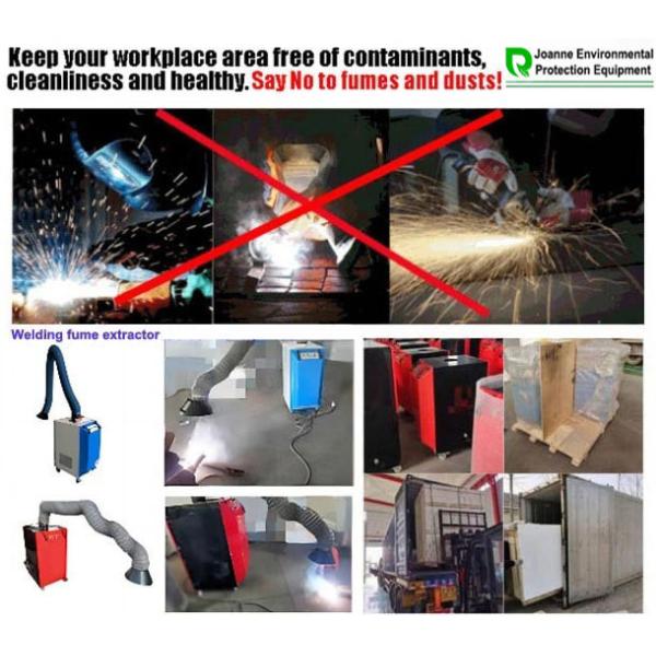 65±5dB Industrial Welding Smoke Eater Machine With Self Cleaning System For Steel Welding