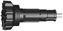 Tungsten Carbide DTH Drilling Tools , Forging DTH Drill Bits for Rock Borehole Drilling