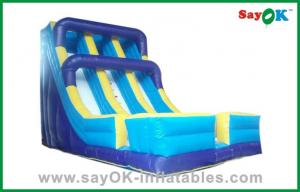 China Industrial Inflatable Water Slides Commercial Kids Bouncy Castle Prices , Giant Bouncy Slide , Jump Castles on sale