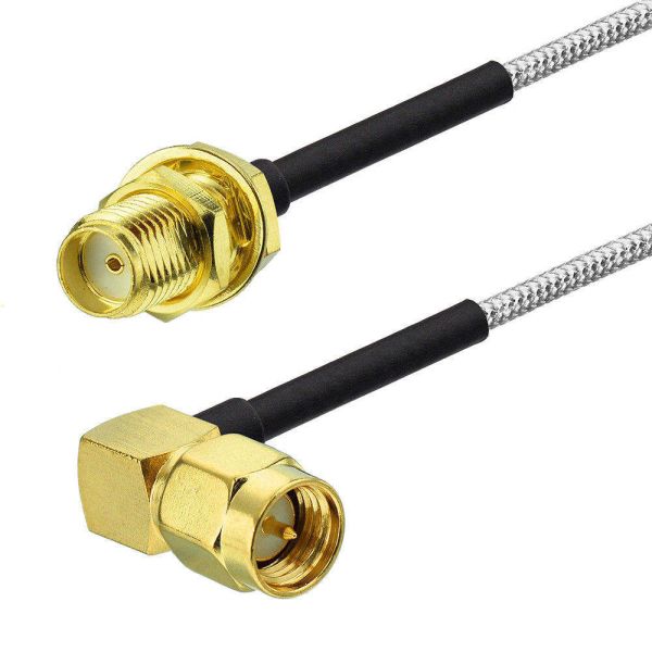 SMA Pigtail RF Connector Cable Assembly side view