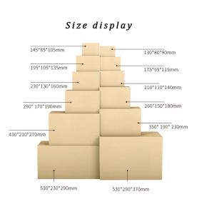 Custom Foldable Cardboard Box with Personalized Logo