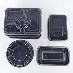 Rectangular 1000ml Microwavable Disposable PP Food Container with Lid