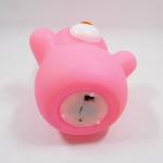 Eco-friendly Plastic Pink LED Bear Electronic Night Light Toys for Kid