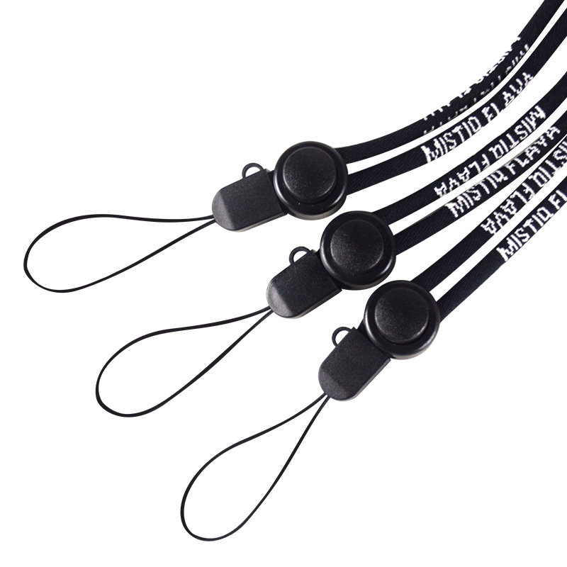 Eco Friendly Adjustable Paracord Lanyard String Tag Holder Keychain Custom Logo