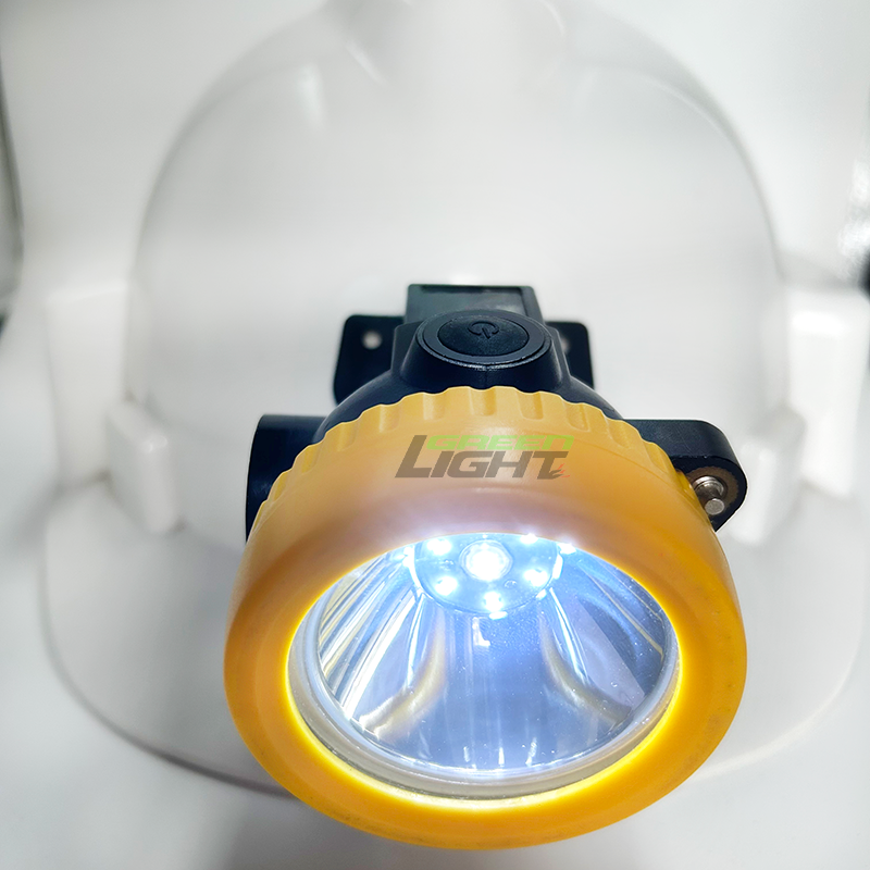 Durable Cordless LED Mining Lamps with IP67 Waterproof Rating Designed for Industrial Mining Helmet Safety Lighting