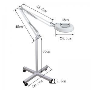 Buy cheap Lighted Magnifying Glass Floor Lamp For Salon , Circuit Board Inspections product