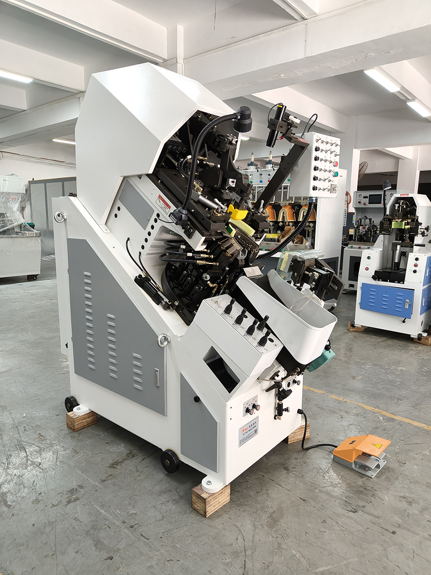 Footwear Wiping Fixing Upper Lasting Making Margin Automatic Shoes Hydraulic Toe Lasting Machine