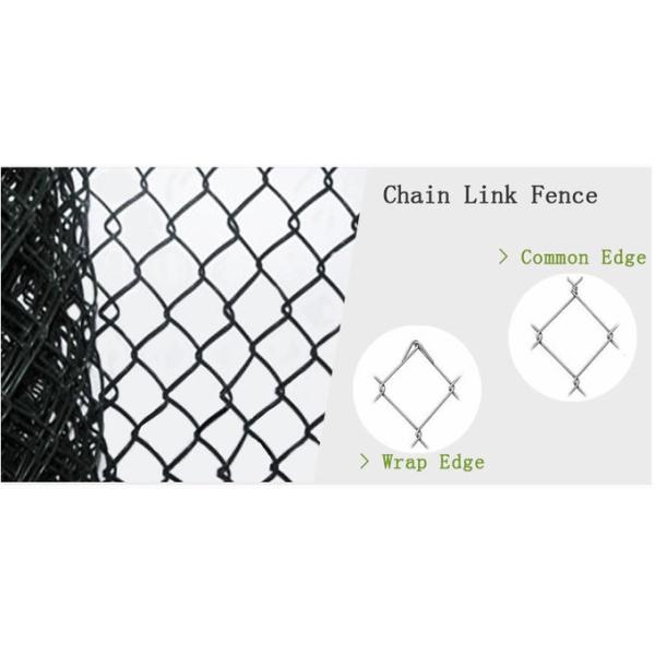 Welded Wire Mesh Chain Link Fence Hot Galvanized Pvc Coated Steel Material