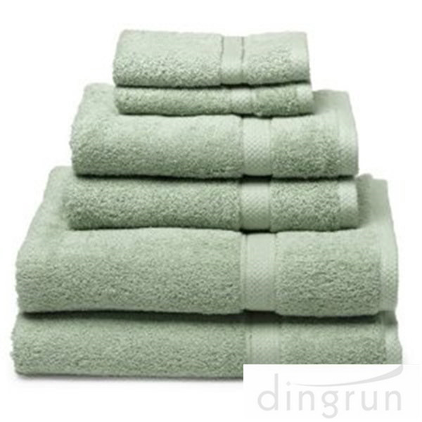 Dry Fast Absorbent Bath Towels Set For Home / Hotel No Fading , No Pilling