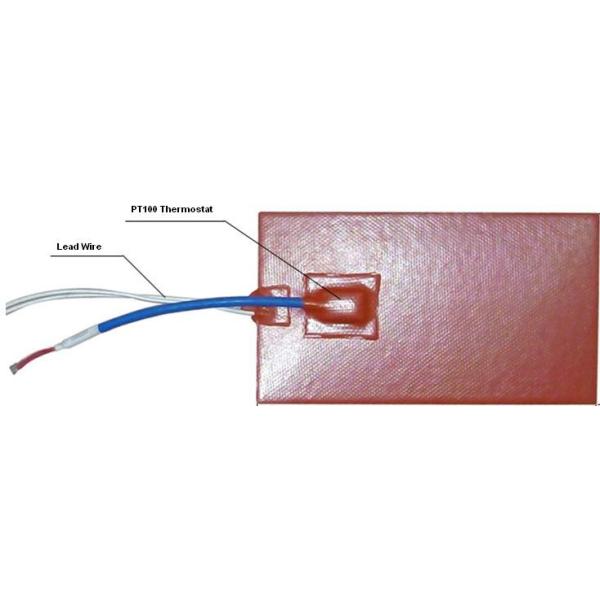 Industrial Silicone Rubber Heater For Electric Heating / Medical Equipment